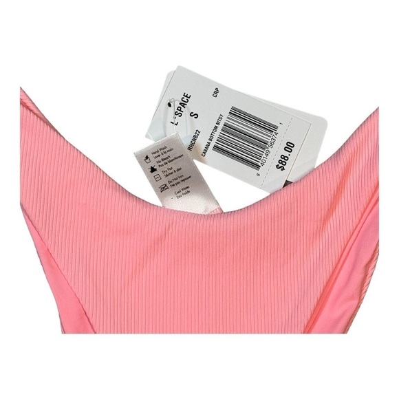 L*Space Cabana Bitsy Bottom in Crystal Pink NWT - Picture 3 of 6